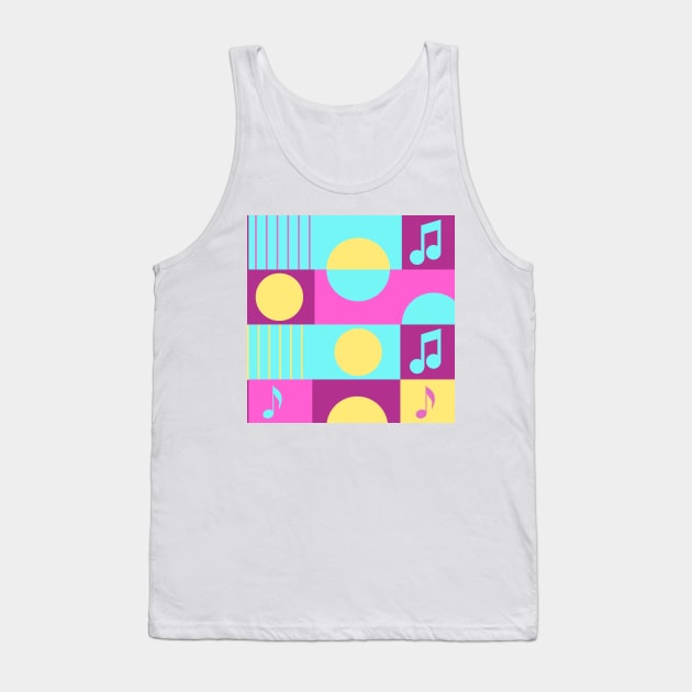 color pop music Tank Top by stupidpotato1